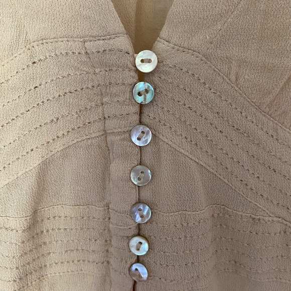 FREE PEOPLE LONG SLEEVE BELLE BLOUSE - Picture 3 of 5